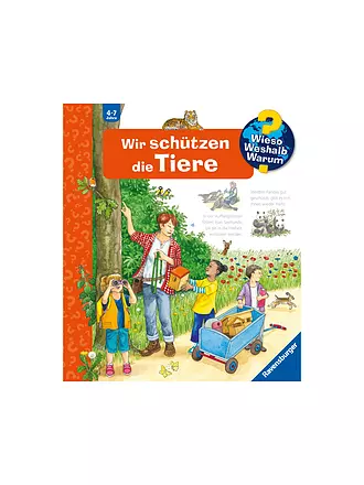 RAVENSBURGER | Buch - Wieso Weshalb Warum -   Wir schützen die Tiere  | 