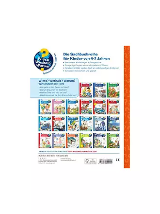 RAVENSBURGER | Buch - Wieso Weshalb Warum -   Wir schützen die Tiere  | 