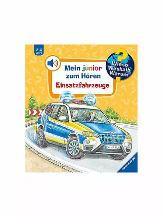 RAVENSBURGER | Buch - Wieso Weshalb Warum Junior - Einsatzfahrzeuge mit Soundeffekten | keine Farbe