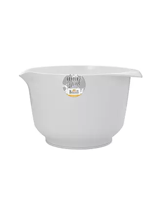 RBV BIRKMANN | Rühr- & Servierschüssel 3L Colour Bowl Grau | weiss