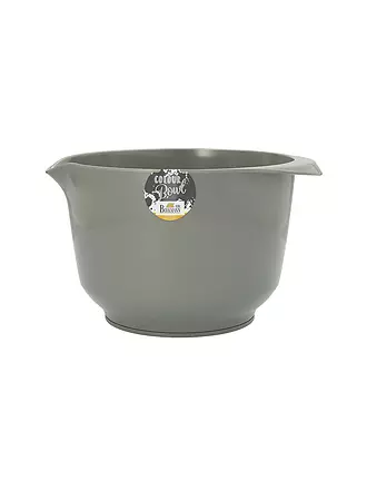 RBV BIRKMANN | Rühr- & Servierschüssel 3L Colour Bowl Weiss | grau