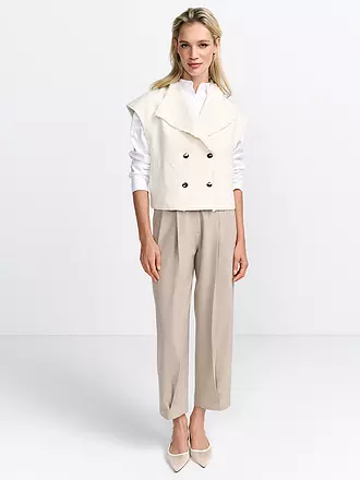 RICH & ROYAL | Gilet | creme