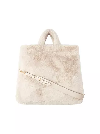 RICH & ROYAL | Tasche - Umhängetasche in Felloptik | beige