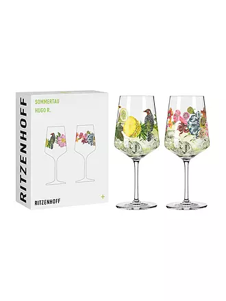 RITZENHOFF | Sommertau Aperitifglas 2er Set #5 #6 Olaf Hajek 2024 | bunt