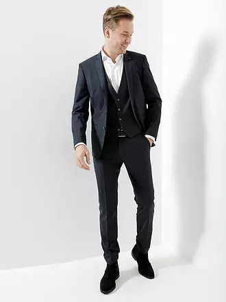 ROY ROBSON | Anzughose Slim Fit | blau