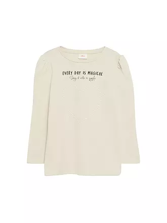 S.OLIVER | Mädchen Langarmshirt | creme