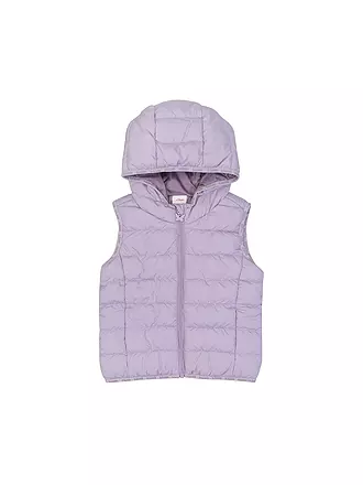 S.OLIVER | Mädchen Steppgilet | lila