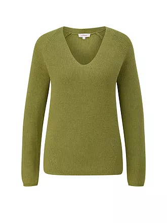 S.OLIVER | Pullover | grün