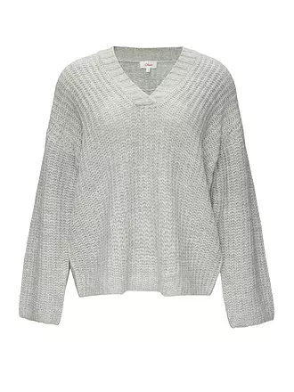 S.OLIVER | Pullover | grau