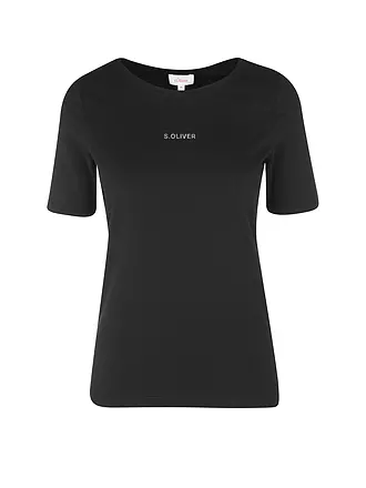 S.OLIVER | T-Shirt | schwarz