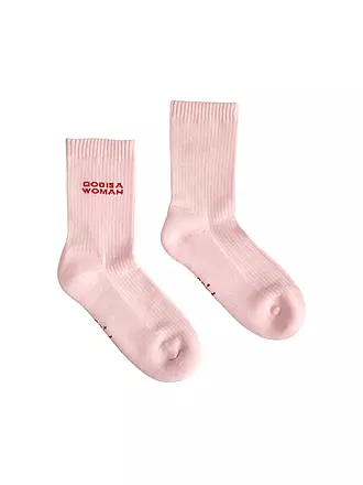 SAINT SASS | Socken GOD IS A WOMAN rosa | rosa