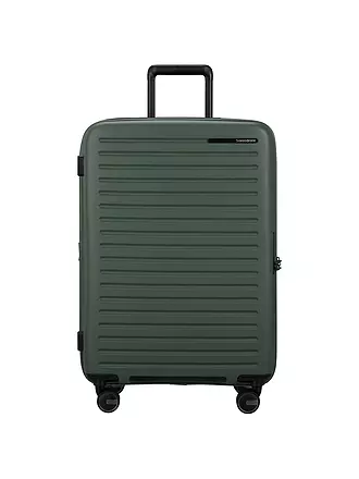 SAMSONITE | Trolley  RESTACKD SPINNER 68cm erweiterbar | dunkelgrün