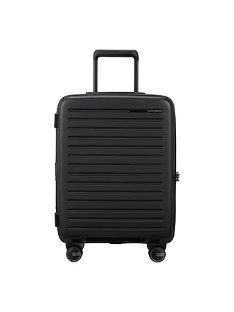 SAMSONITE | Trolley RESTACKED SPINNER 55cm erweiterbar sage | schwarz