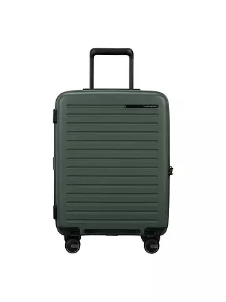 SAMSONITE | Trolley RESTACKED SPINNER 55cm erweiterbar sage | hellblau