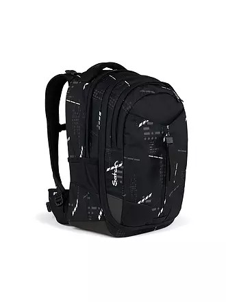 SATCH | Schulrucksack Match Bloomy Breeze | schwarz