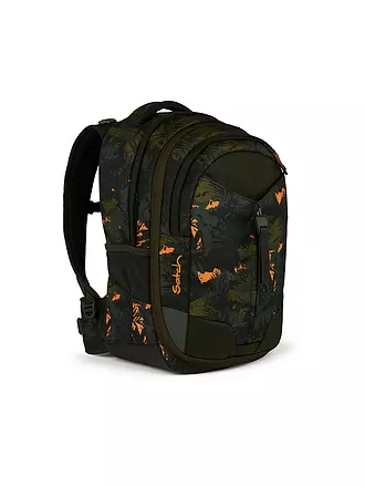 SATCH | Schulrucksack Match Jurassic Jungle | schwarz