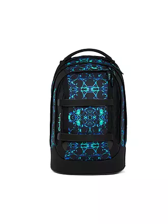 SATCH | Schulrucksack Pack  Caleido Blue | schwarz