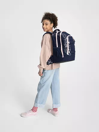 SATCH | Schulrucksack Pack - Bloomy Breeze | dunkelblau