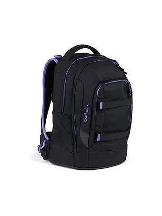 SATCH | Schulrucksack Pack - Bloomy Breeze | schwarz