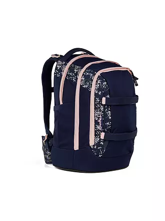 SATCH | Schulrucksack Pack Bloomy Breeze | dunkelblau