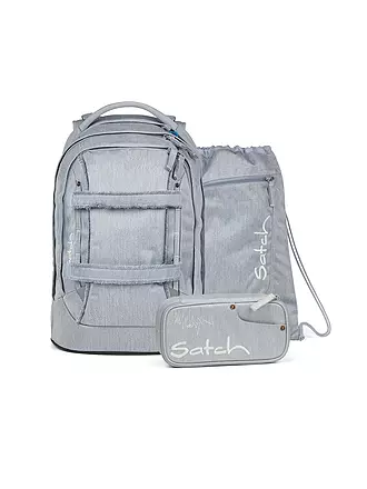 SATCH | Schulrucksack Set 3tlg Pack | hellblau