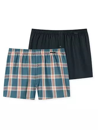 SCHIESSER | Boxershorts 2er Pkg. sortiert 5 | blau