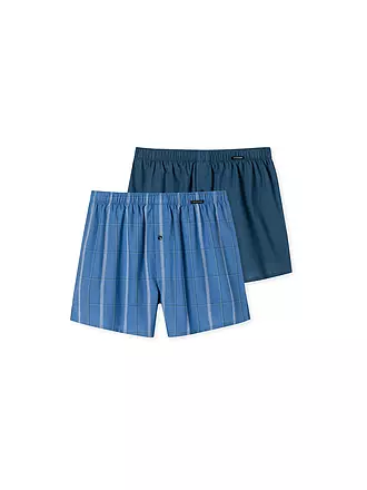 SCHIESSER | Boxershorts 2er Pkg. sortiert 7 | blau