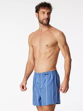 SCHIESSER | Boxershorts 2er Pkg. sortiert 7 | blau