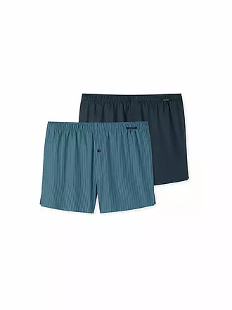 SCHIESSER | Boxershorts 2er Pkg. | petrol