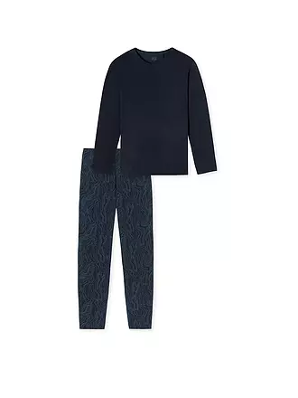 SCHIESSER | Pyjama | blau