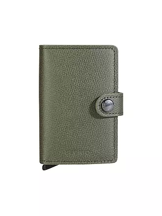 SECRID | Geldbörse - Miniwallet Crisple Mini Black | olive