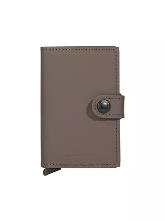 SECRID | Geldbörse - Miniwallet MATTE Mini black & ochre | braun