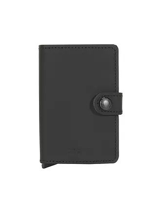 SECRID | Geldbörse - Miniwallet MATTE Mini truffel | schwarz