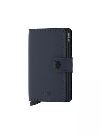 SECRID | Geldbörse - Miniwallet Matte Mini Night Blue | schwarz