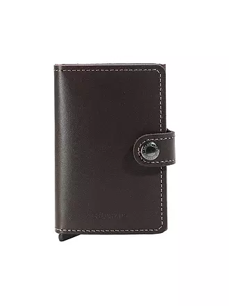 SECRID | Geldbörse - Miniwallet Original Mini Dark Brown | braun