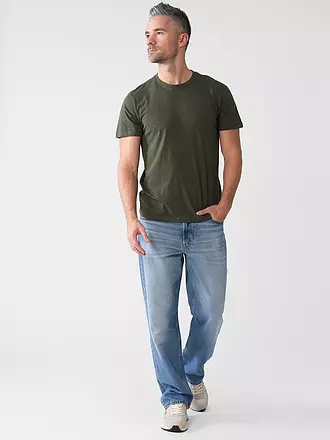 SELECTED | T-Shirt SLHASPEN | olive