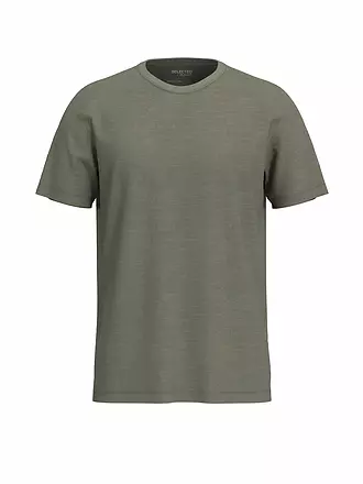 SELECTED | T-Shirt T-Shirt SLHASPEN | grün