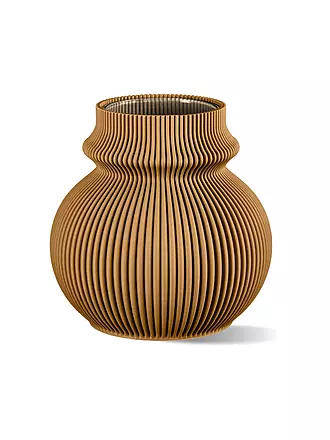 SHEYN | Vase 12x12cm KOYL Cinnamon | dunkelrot