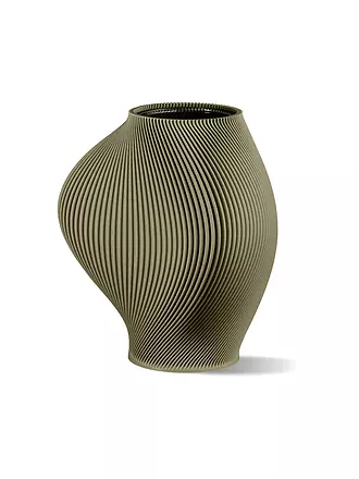 SHEYN | Vase 14x16cm FIGL Olive | dunkelrot