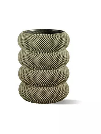 SHEYN | Vase 15,5x120cm DORN Olive | dunkelrot