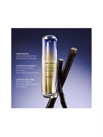 SHISEIDO | VITAL PERFECTION LiftDefine Radiance Night Concentrate 40ml | keine Farbe