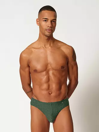 SKINY | Brasil Slip 2er Pkg olive stripes | blau