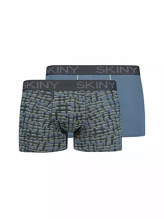 SKINY | Pants 2er Pkg. Nostalgic Check Selection | petrol