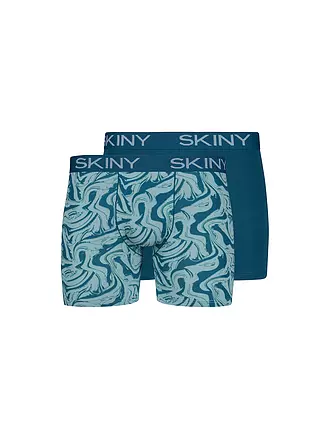 SKINY | Pants 2er Pkg. aquamarine swirl selection | grün