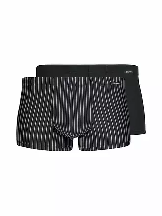 SKINY | Pants 2er Pkg. navyred stripes selection | schwarz