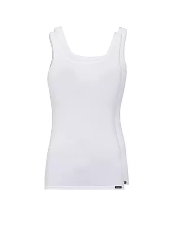 SKINY | Top 2-er Pkg. "Advantage Cotton" (Weiss) | 