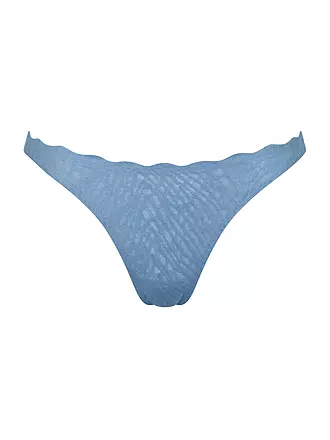 SLOGGI | String ZERO FEEL BLISS azura blue | schwarz