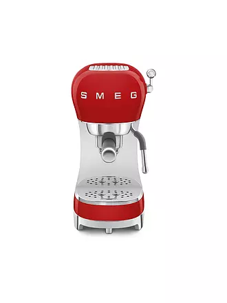 SMEG | Espresso-Kaffeemaschine 50s Retro Style Rot ECF02BLEU | hellgrün