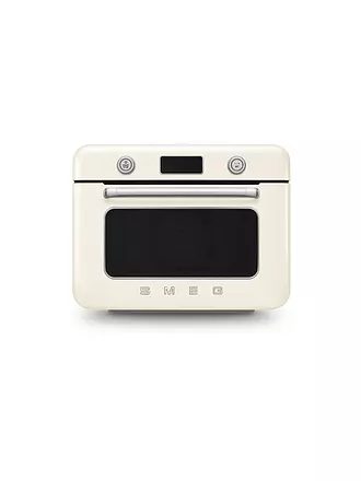 SMEG | Kombi-Tisch Dampfbackofen Creme | 