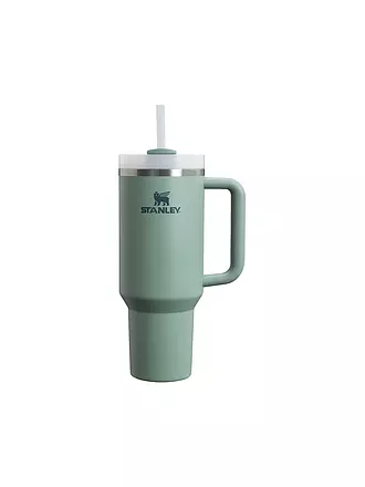 STANLEY | Isolierflasche - Thermosflasche Quencher H2.0 FlowState™ Tumbler 1,2L Cream | grün